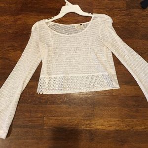 Crop top long sleeve