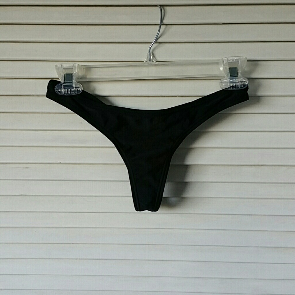 Black Brazilian Bikini Bottoms