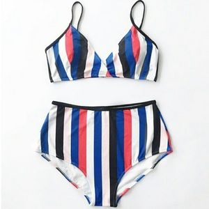 Cupshe High-waisted Bikini Set