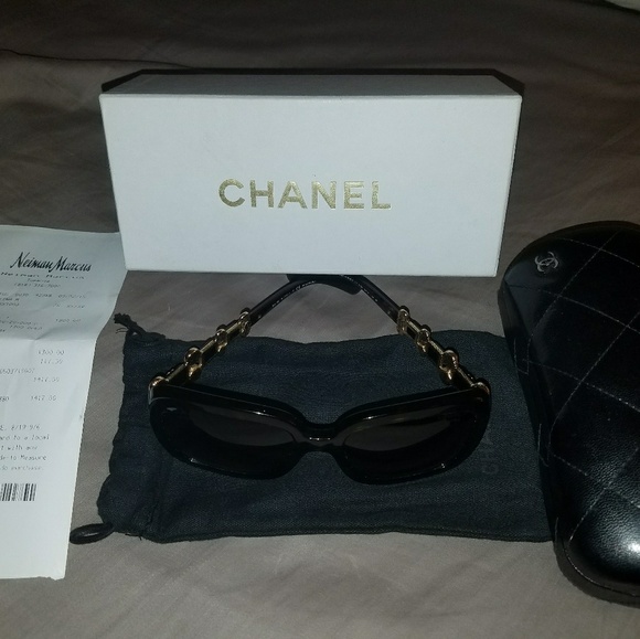 Authentic Chanel Tortoise Sunglasses - Picture 6 of 6