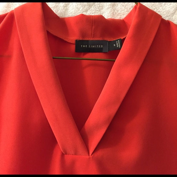 The Limited orange tank. Small. - Picture 2 of 3