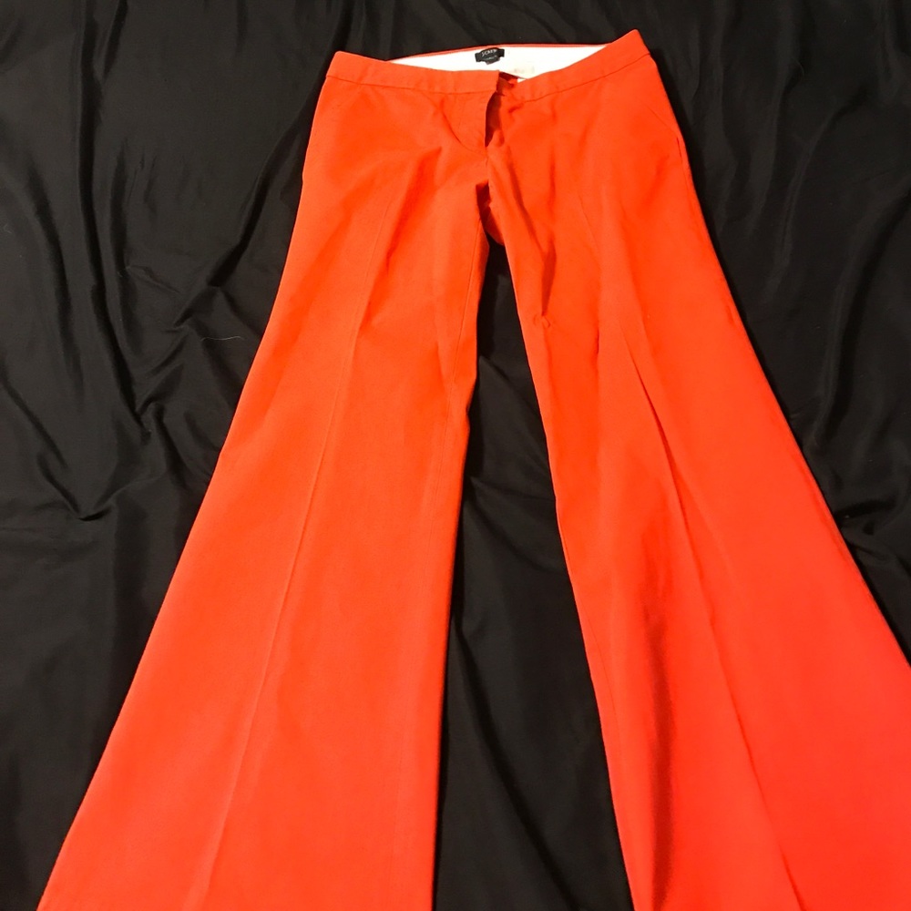 J. Crew orange city fit pants