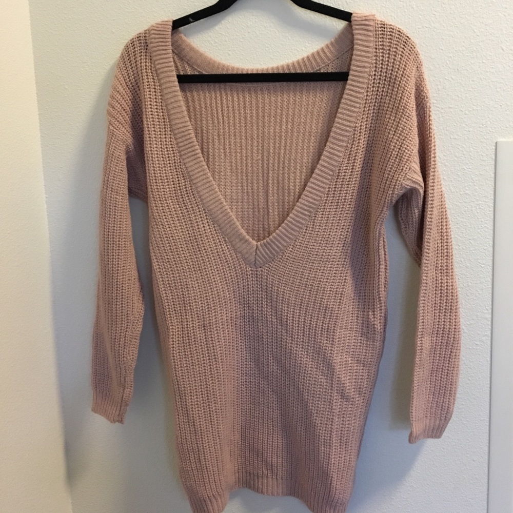 Nude Pink Knit Sweater
