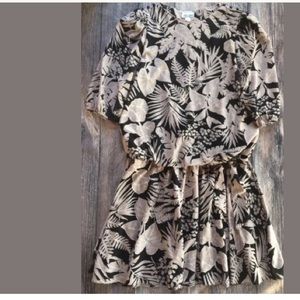 Women's Plus Dress Tunic SizE 16W Risa Ann Floral