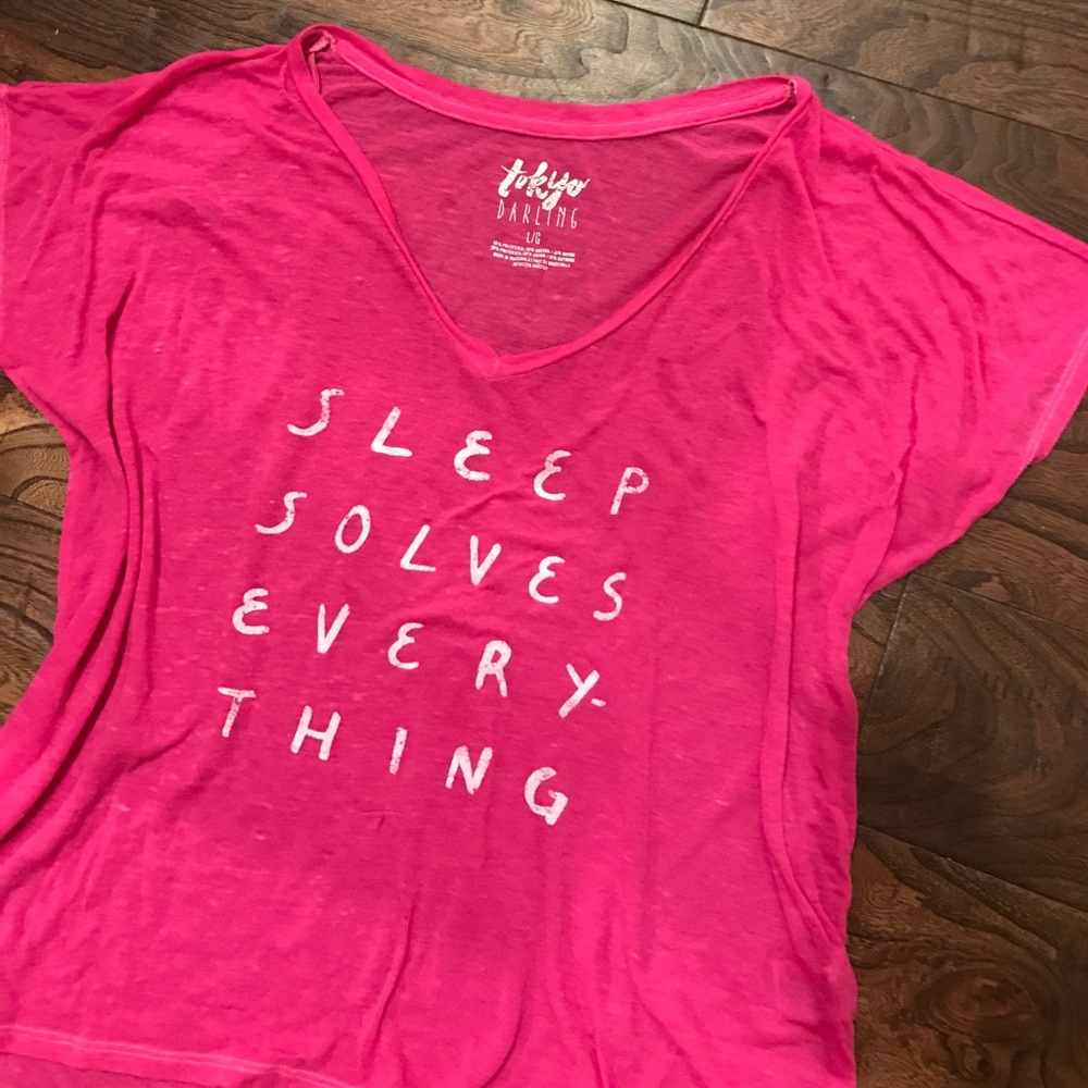 🛍5 FOR $20🛍 Sleep Solves Everything T-Shirt