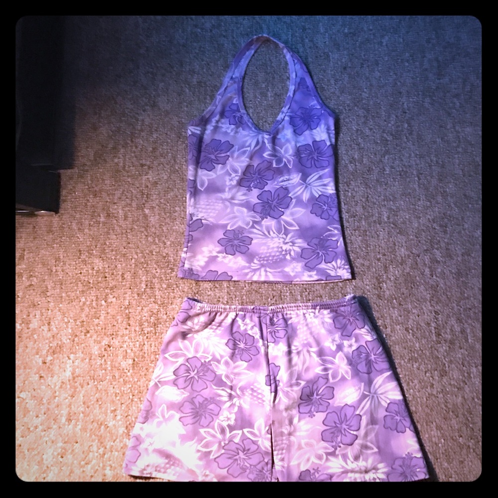 Skort/halter set