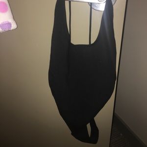 Open back bodysuit NEVER WORN with tags