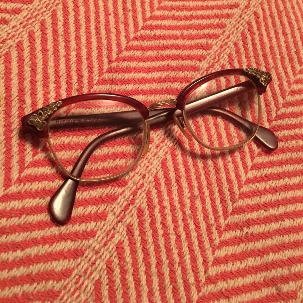 Vintage American Optical Cat Eye Glasses