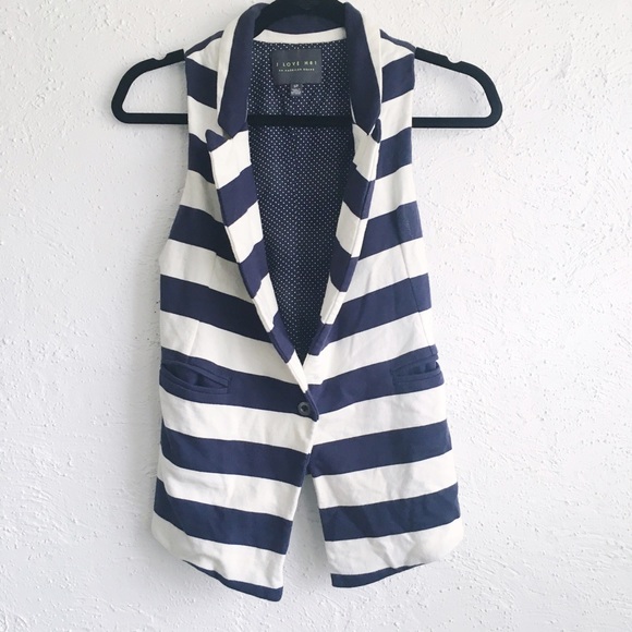 Forever 21 Jackets & Blazers - Striped Vest