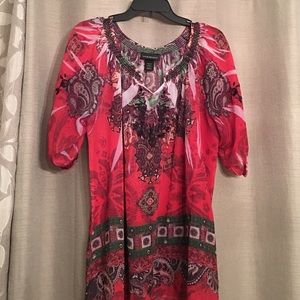 Lane Bryant sheer top