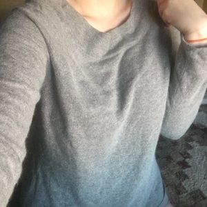 Very soft grey sweater