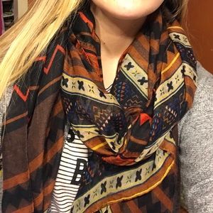 Beautiful Fall Pattern Scarf