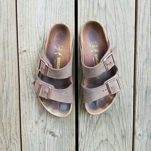 Brown Youth Birkenstocks