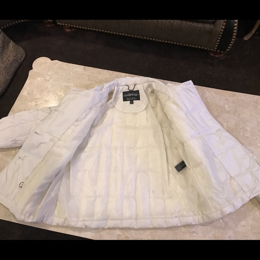 NWOT Rampage Off White Jacket - Picture 3 of 6