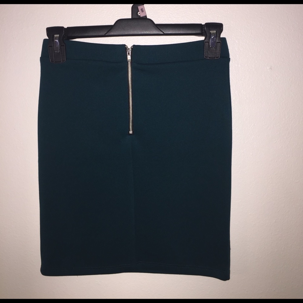 Mid length pencil skirt