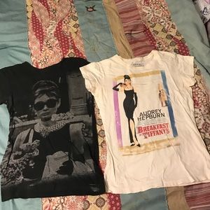 Audrey Hepburn t-shirts