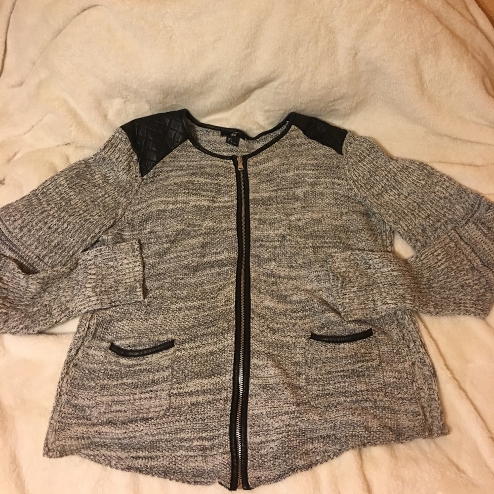 H&M jersey jacket