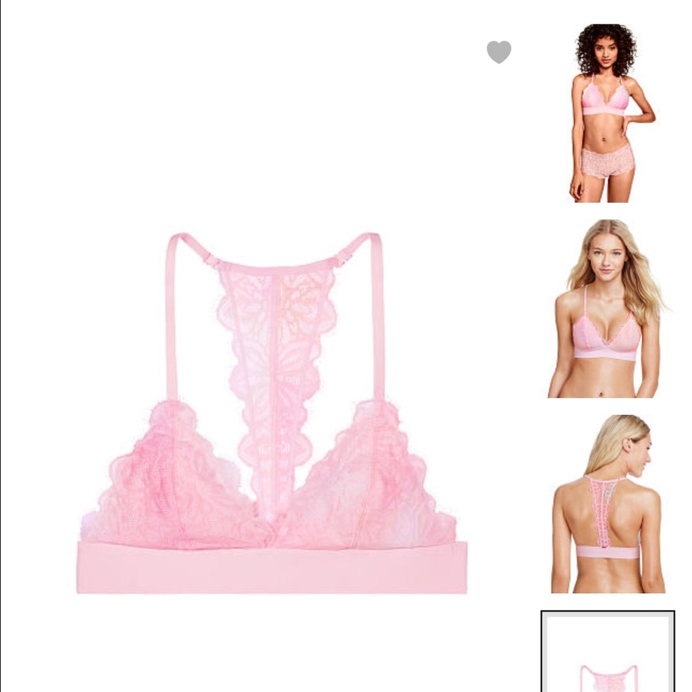 NWOT🌸Date triangle racerback bralette🌸
