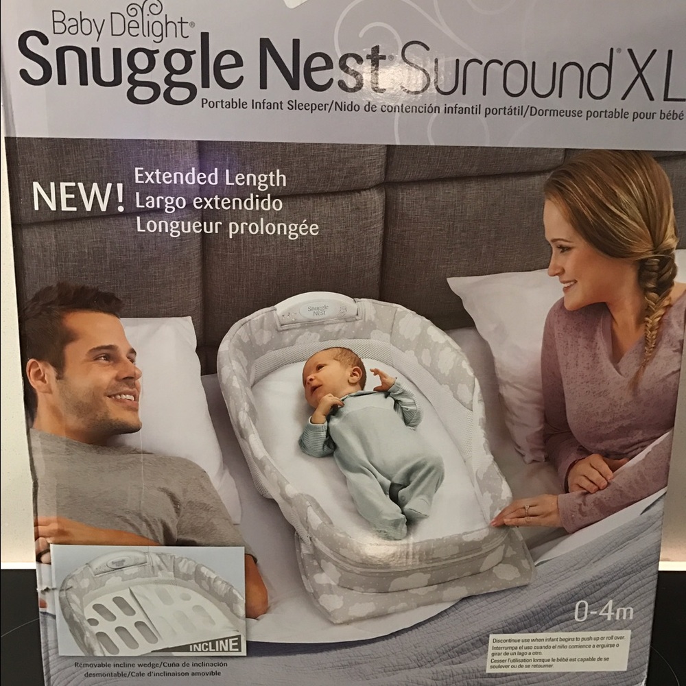Baby delight snuggle nest surround xl✨
