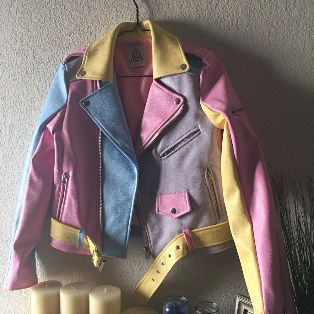 UNIF Pastel Moto Jacket