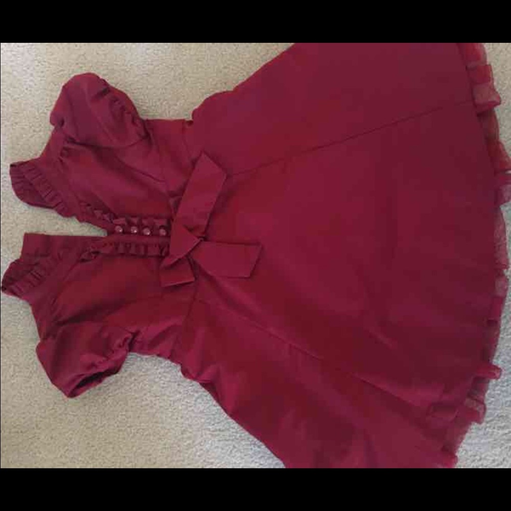Baby GAP red dress girls