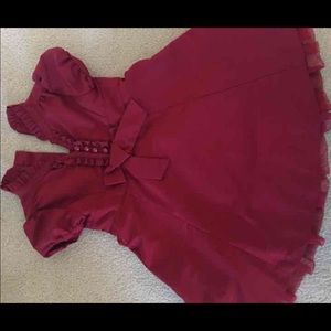 Baby GAP red dress girls