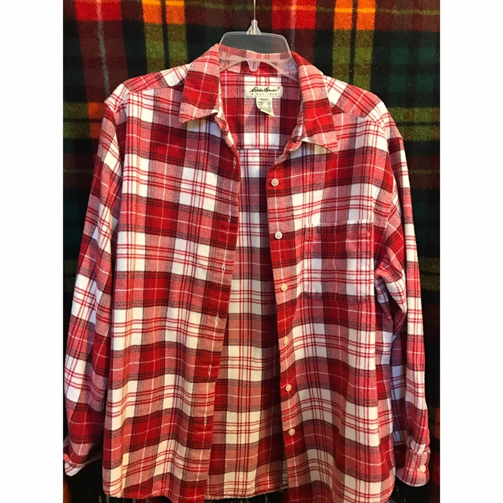 Men's L Eddie Bauer Flannel