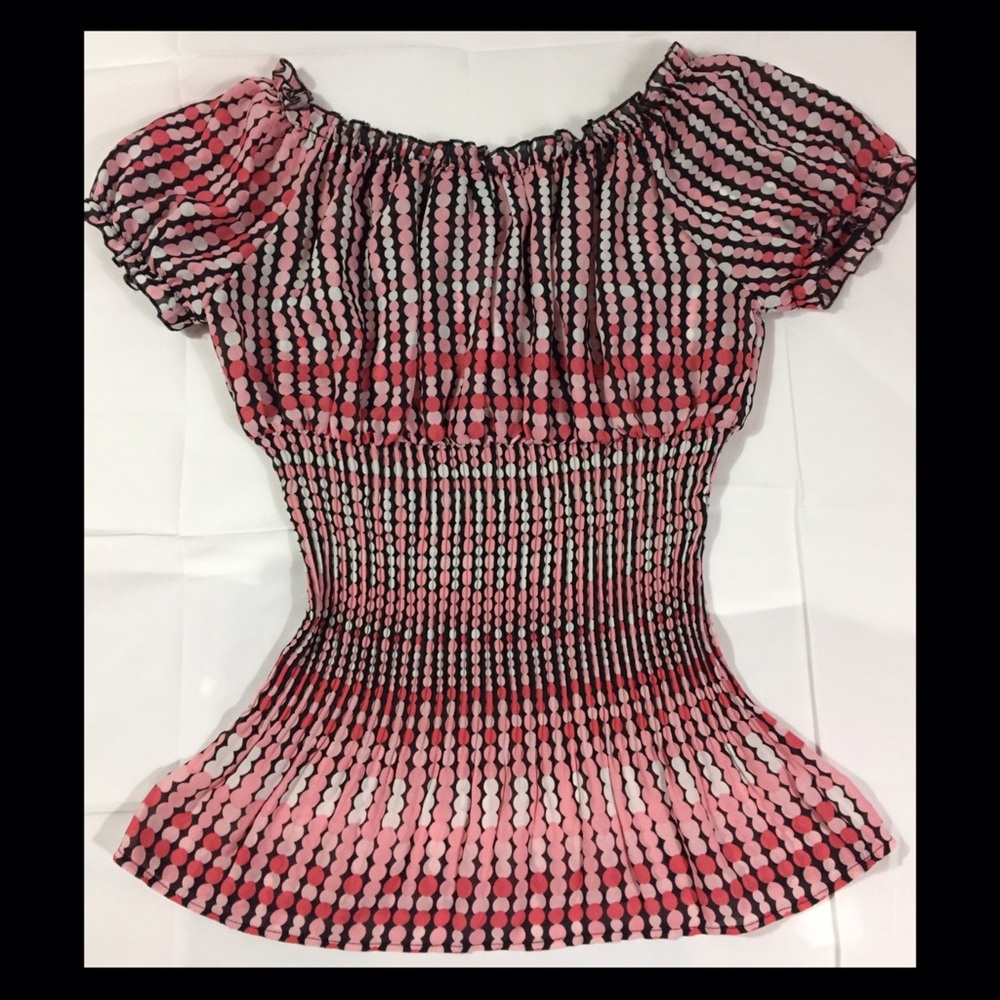 Sere Nade short sleeve blouse size Medium