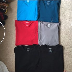 Men's express lot of plain shirts size XL