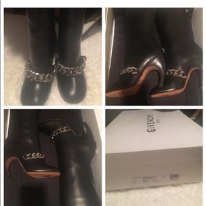 GIVENCHY CHAIN BOOTS