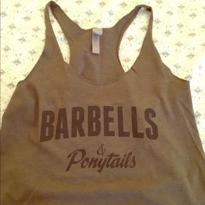 Barbells & Ponytails Tank