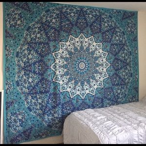 Bohemian Mandala Tapestry