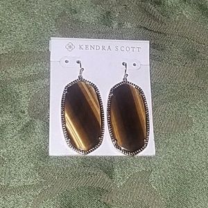 Kendra Scott Tiger's Eye Danielle Earrings