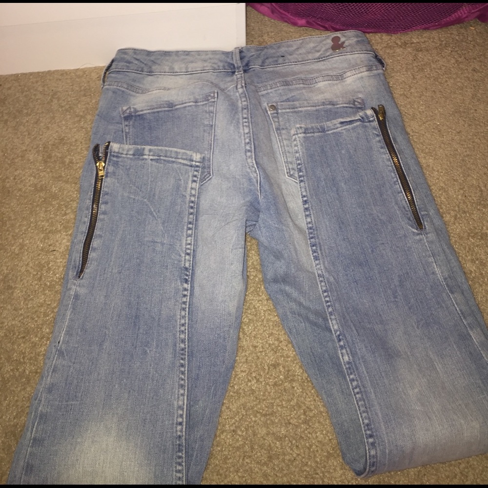 H&M skinny ankle jeans