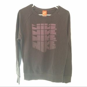 Grey Nike crew neck