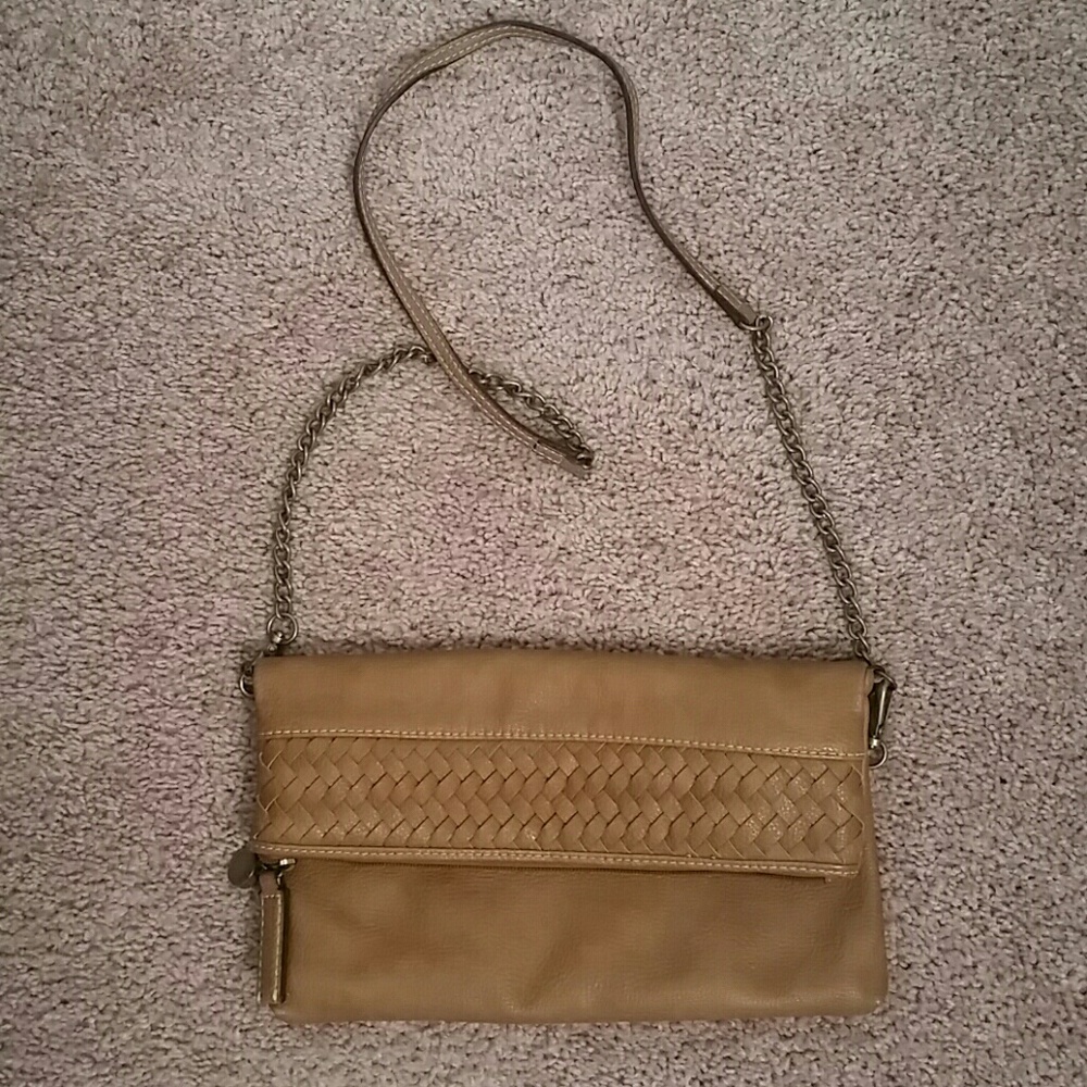 LOFT Crossbody Tan Bag