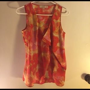 Watercolor loft top