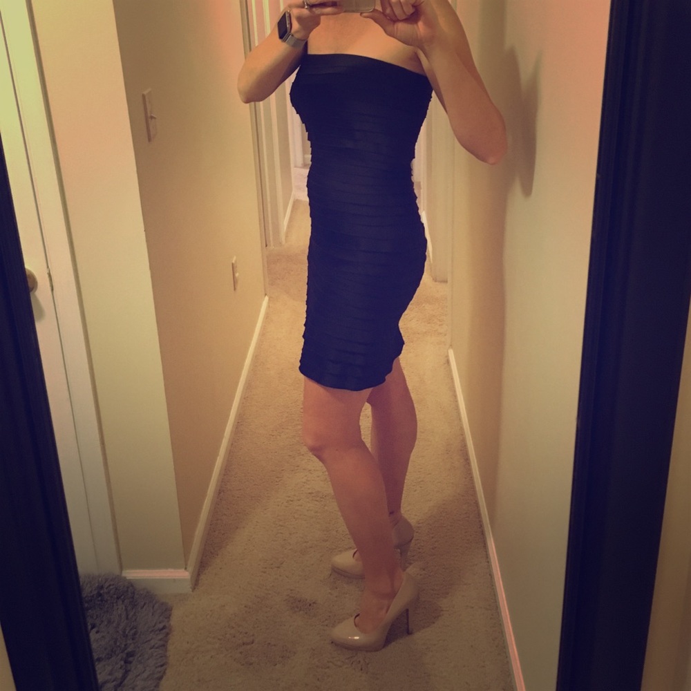 Tadashi Brown Cocktail Dress