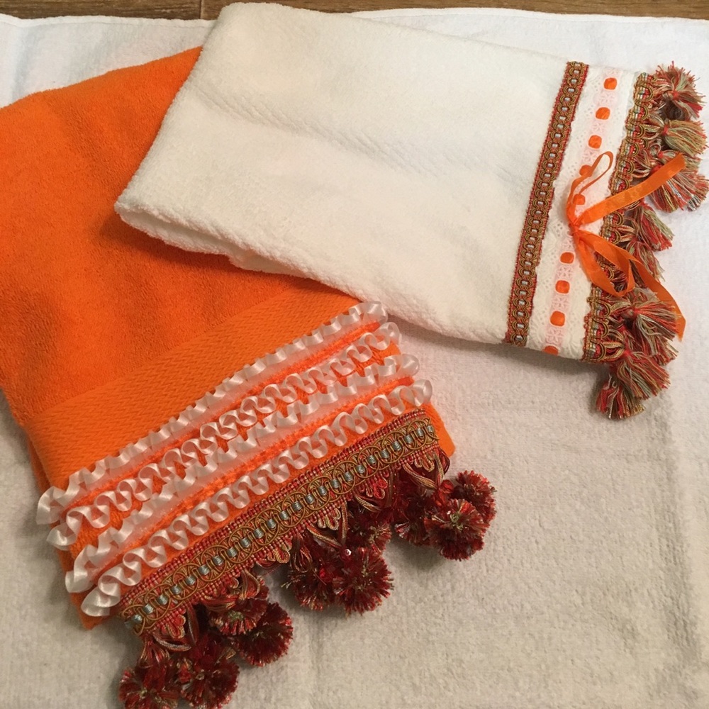 Decorate hand towels