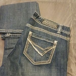 Rock and roll cowgirl jeans
