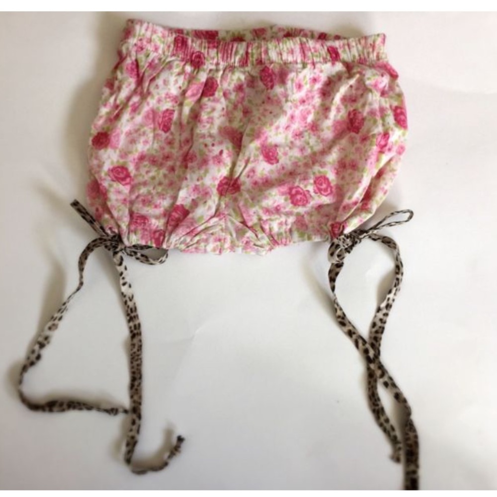 Italian Boutique Floral and Leopard Shorts