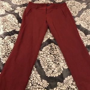 Limited red brick pants