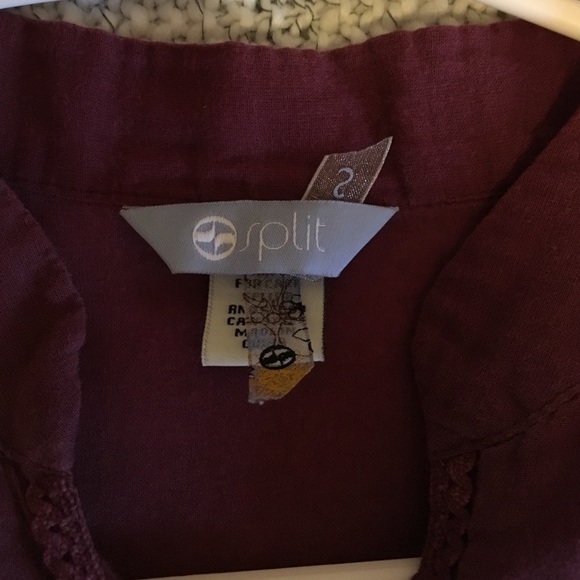 Split blouse - Picture 3 of 4