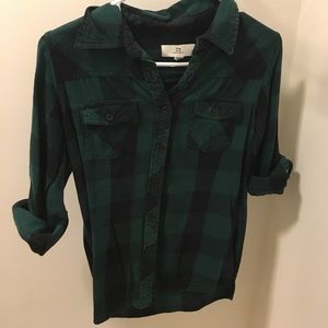 Flannel button up