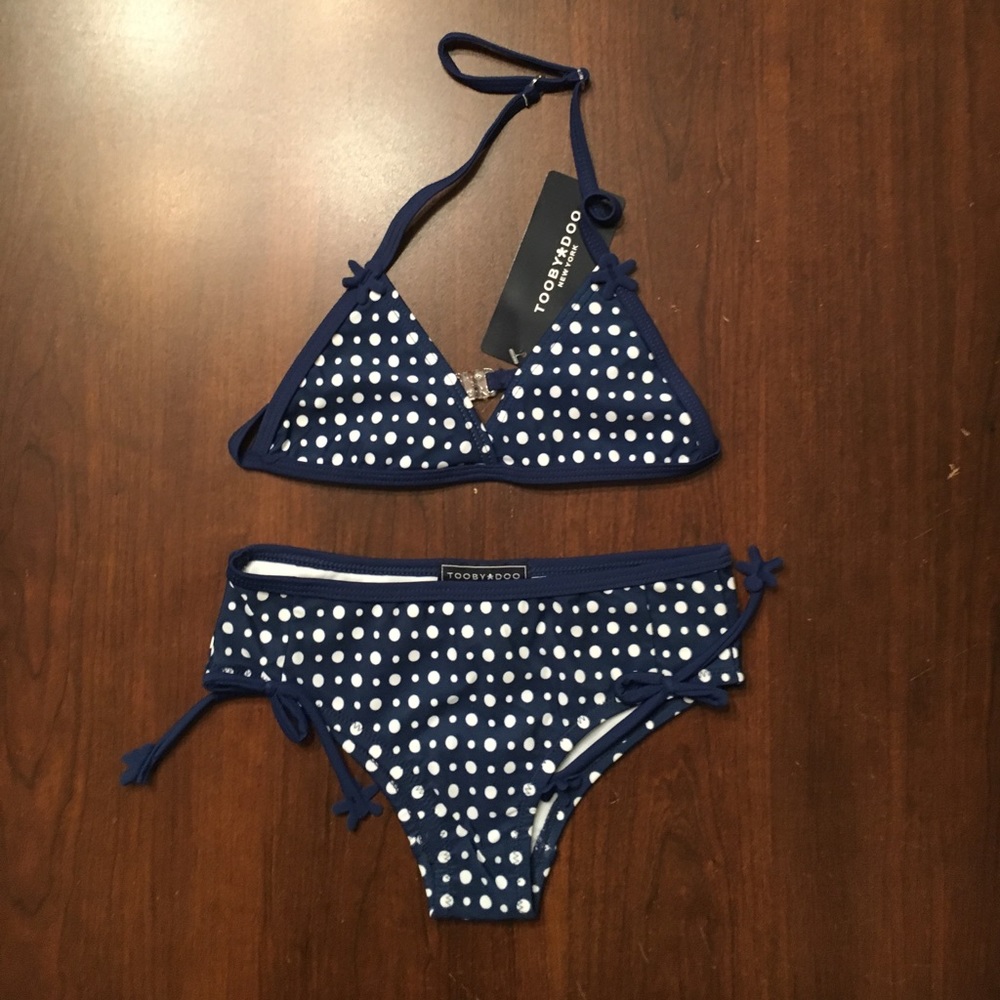 New girls toobydoo polka dot bikini