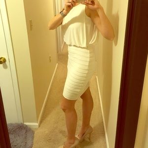 Scarlett Nite cream dress