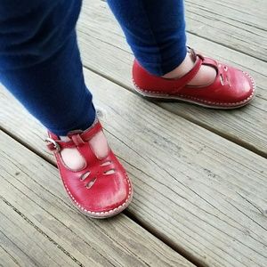 Red babybotte Premier PAS shoes
