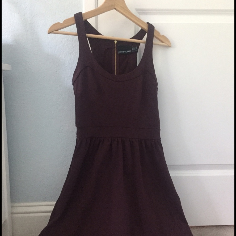 Purple Cynthia Rowley dress