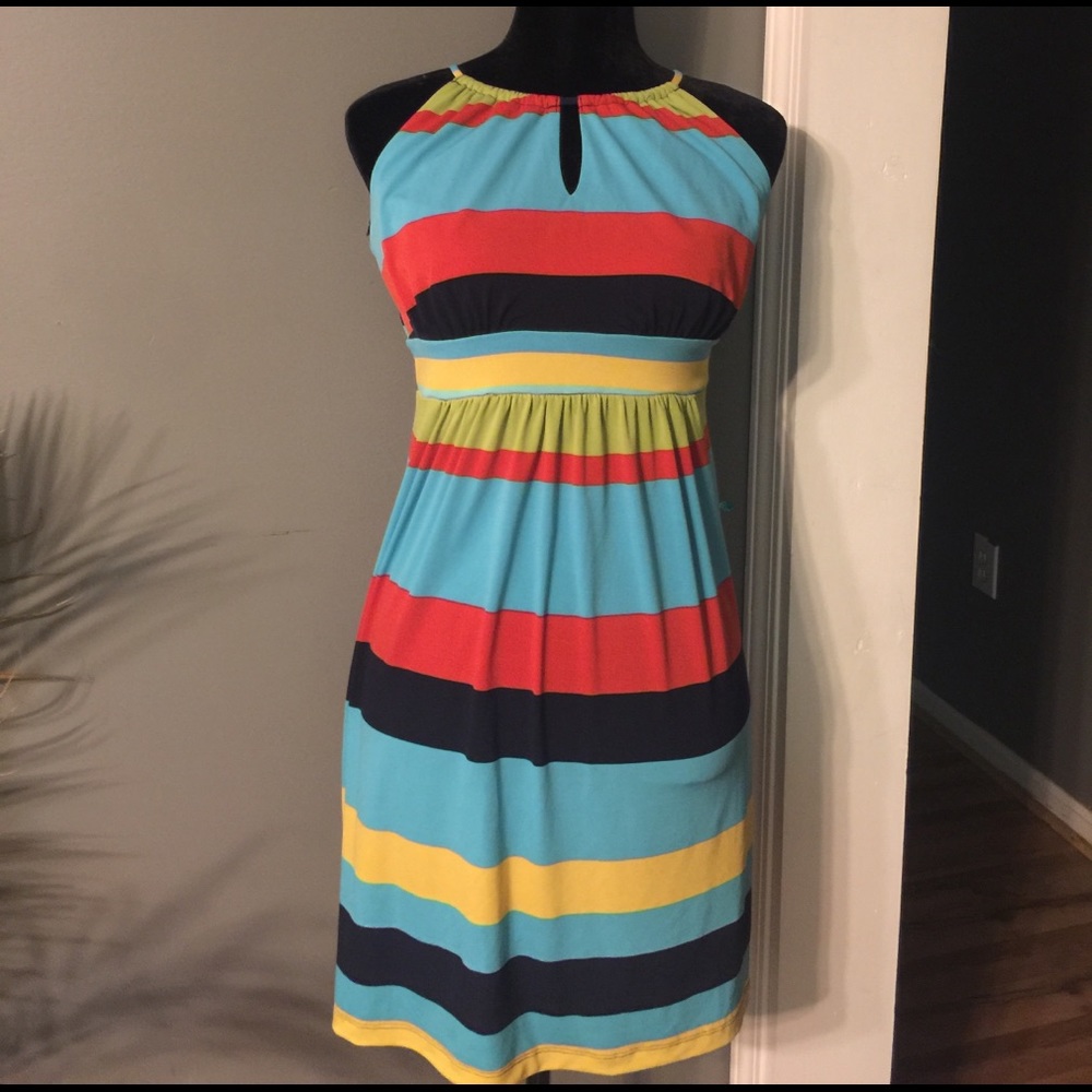 Gorgeous stripe fun spring dress