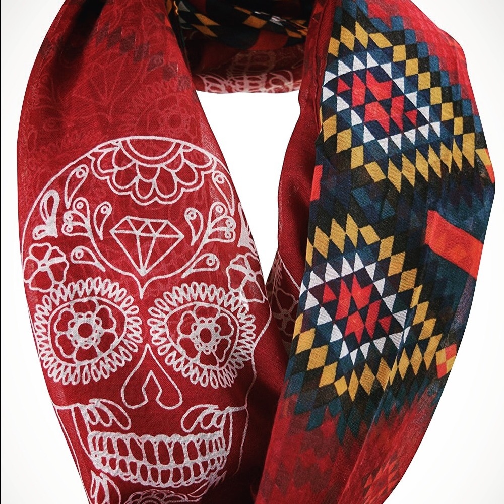 Sugar Skull Scarf
